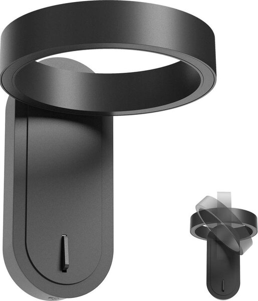 Redo 01-3764 - Applique a LED KEEN LED/6W/230V CRI 90 nero