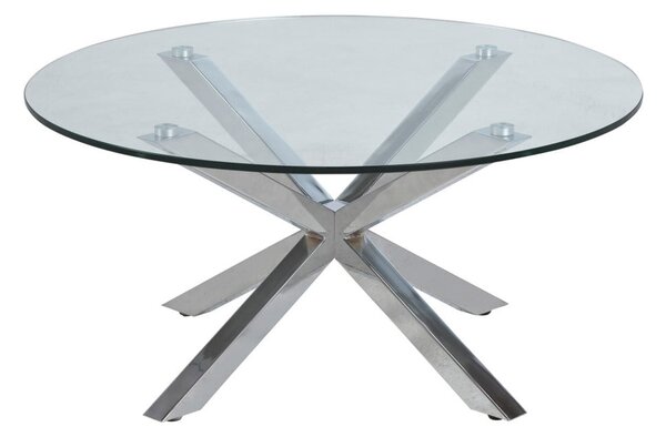 Tavolino rotondo in argento ø 82 cm Heaven - Actona