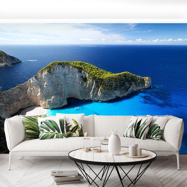 Carta da parati Spiaggia navagio 104x70 cm