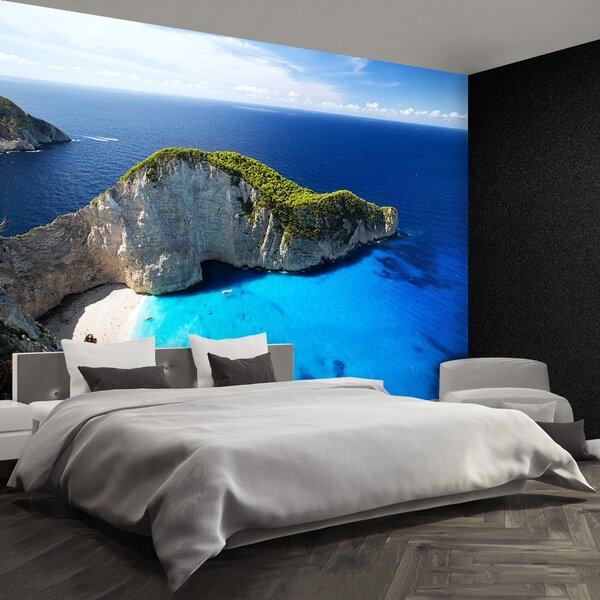 Carta da parati Spiaggia navagio 104x70 cm