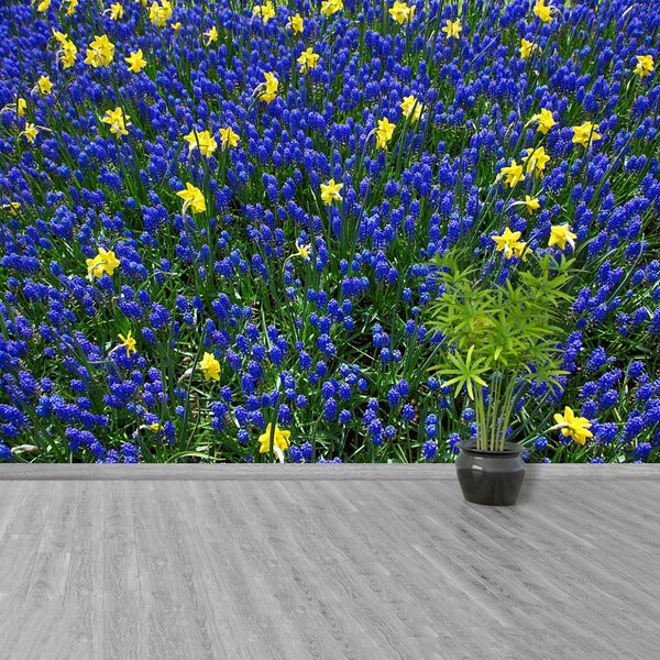 Carta da parati Fiori di lupino 104x70 cm