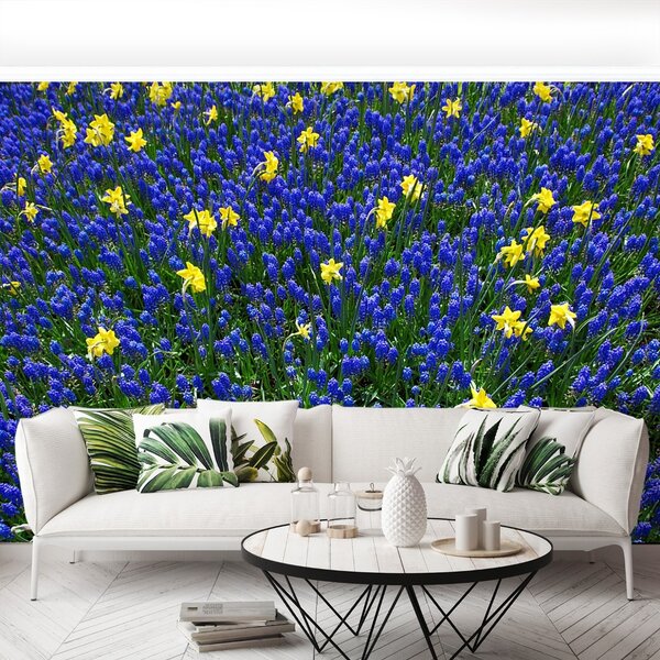 Carta da parati Fiori di lupino 104x70 cm