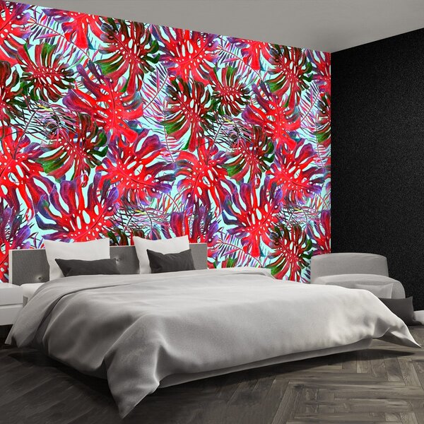 Carta da parati Monstera Hole 104x70 cm