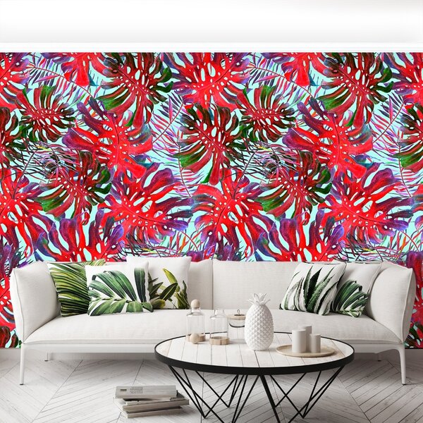 Carta da parati Monstera Hole 104x70 cm