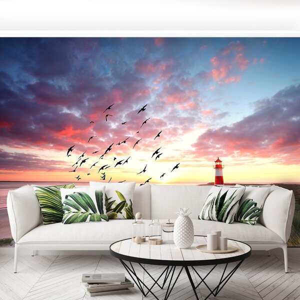 Carta da parati Sylt Lighthouse 104x70 cm