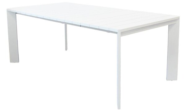IMPACTO - tavolo allungabile in alluminio 150/200 bianco o antracite