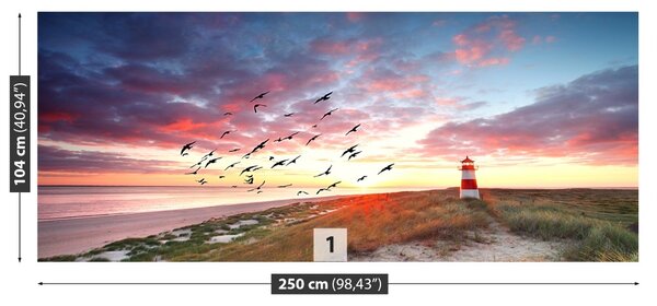 Carta da parati Sylt Lighthouse 104x70 cm