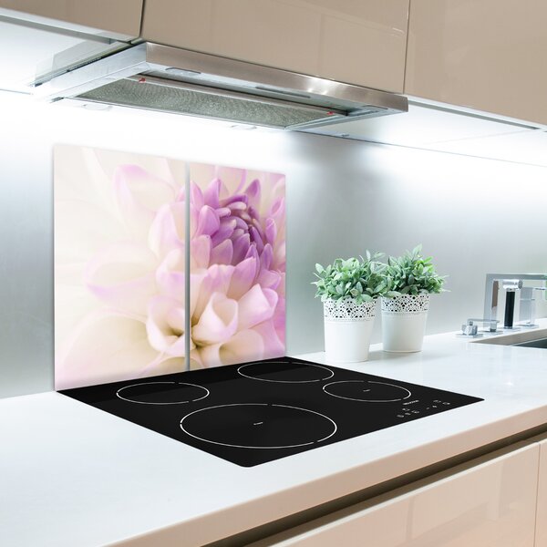 Tagliere in vetro temperato Dalia bianca 60x52 cm