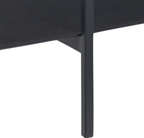Tavolino nero 115x60 cm Angus - Actona