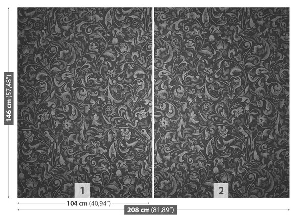Carta da parati Pattern floreale 104x70 cm