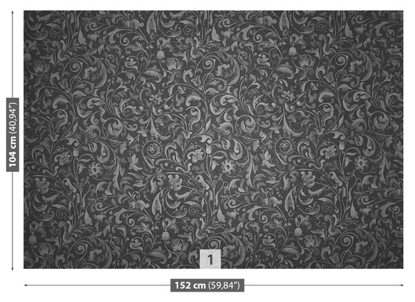 Carta da parati Pattern floreale 104x70 cm