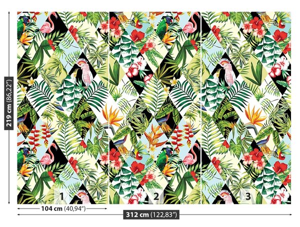 Carta da parati Mosaico esotico 104x70 cm