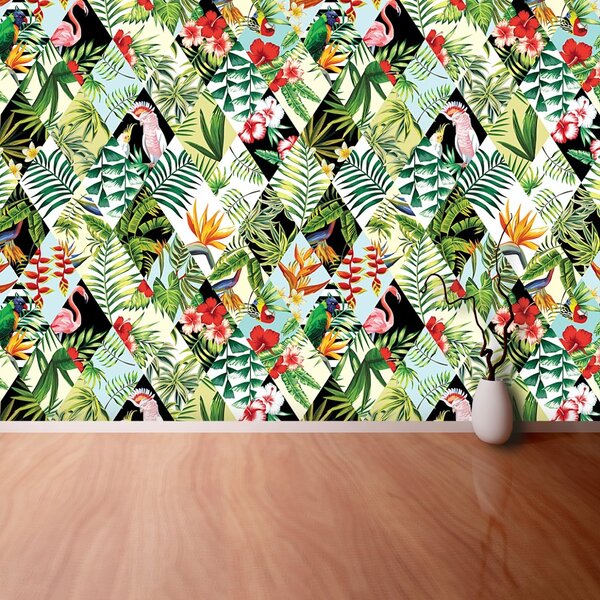 Carta da parati Mosaico esotico 104x70 cm