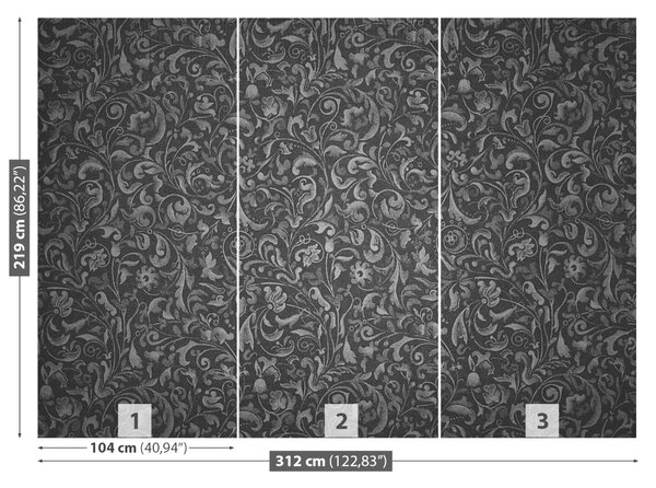 Carta da parati Pattern floreale 104x70 cm
