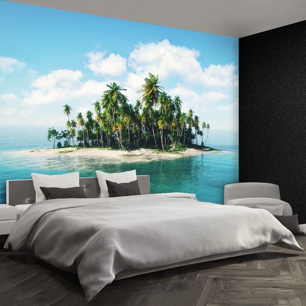 Carta da parati Ocean Island 104x70 cm