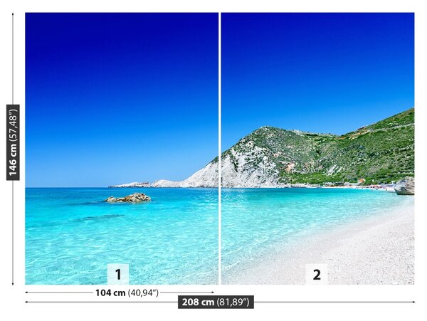 Carta da parati Kefalonia Grecia 104x70 cm