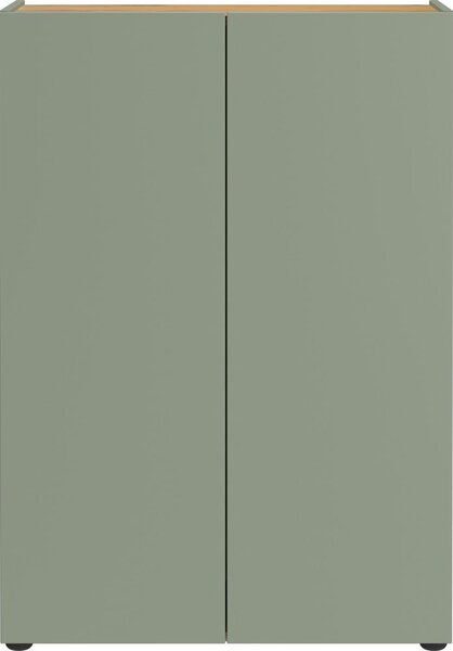 Armadietto color salvia con effetto rovere 74x105x33 cm Alviano – Germania