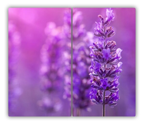 Tagliere in vetro Lavanda 60x52 cm