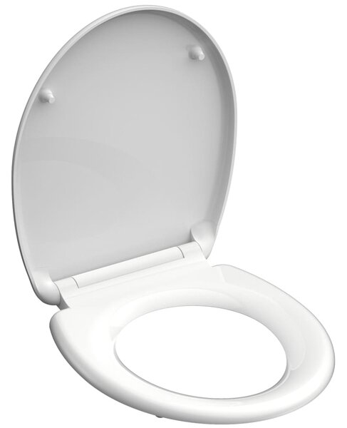 SCHÜTTE Tavoletta per WC WHITE in Duroplast