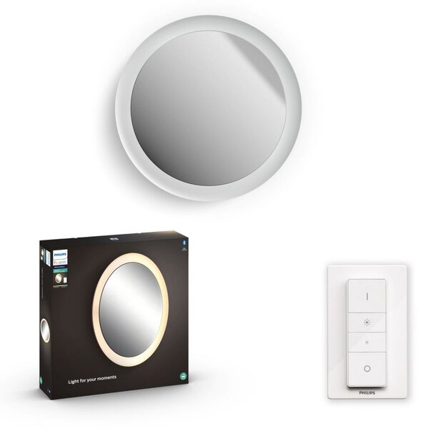 Philips - Lampada per specchi da bagno LED dimmerabile Hue ADORE LED/27W/230V + Telecomando