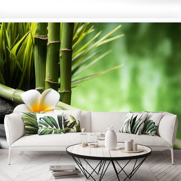 Carta da parati Bamboo Frangipani 104x70 cm