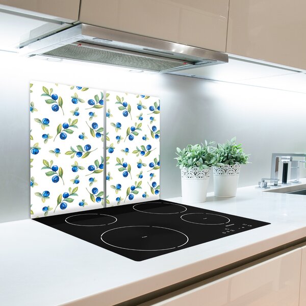 Tagliere in vetro Mirtillo 60x52 cm