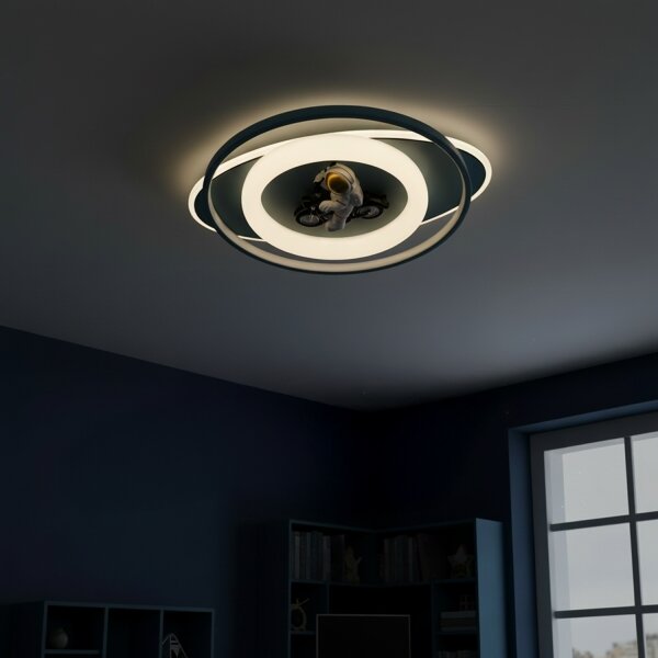 Brilagi - LED dimmerabile. Plafoniera da soffitto per cameretta ASTRO LED/68W/230V, temperatura colore regolabile 3000-6000K, con telecomando