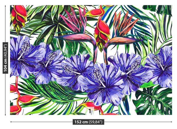 Carta da parati Pattern floreale 104x70 cm