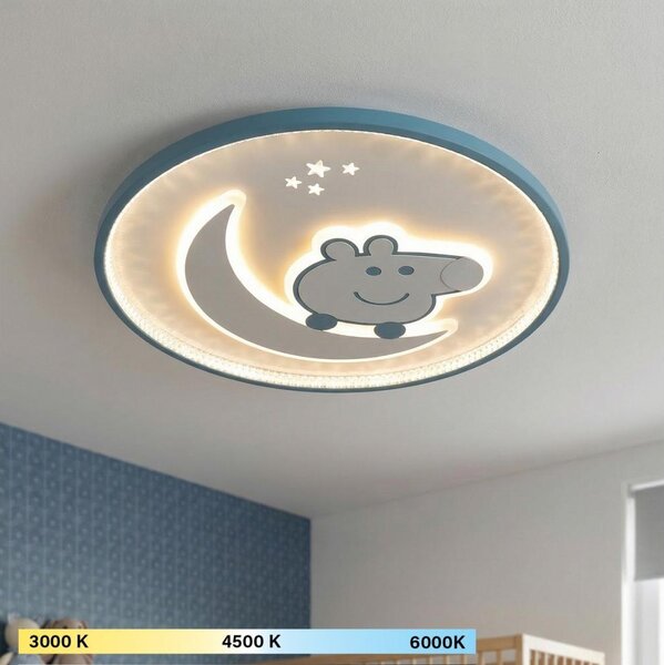 Brilagi - Plafoniera a LED per bambini PIGGY LED/70W/230V 3000/4500/6000K