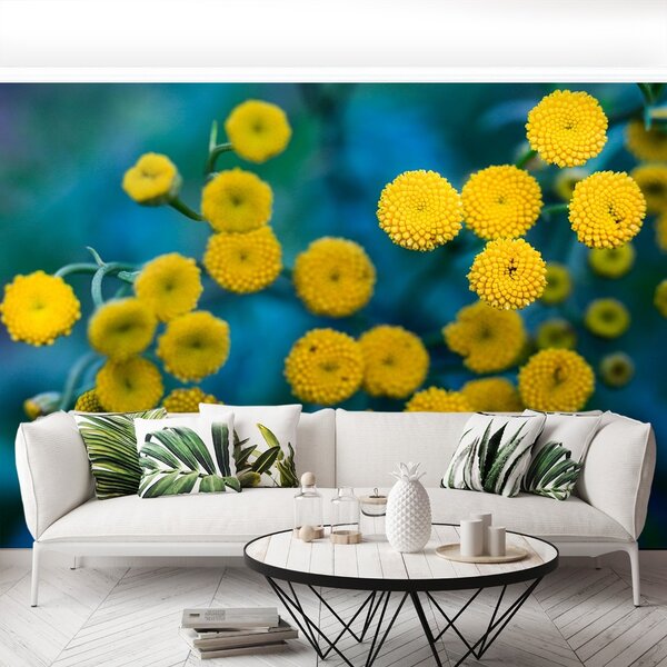 Carta da parati Fiori gialli 104x70 cm