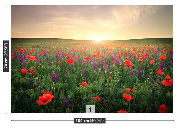 Carta da parati Maki Meadow 104x70 cm