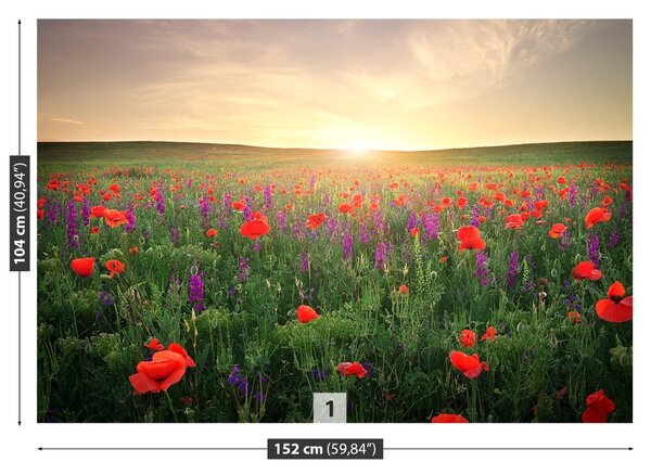 Carta da parati Maki Meadow 104x70 cm