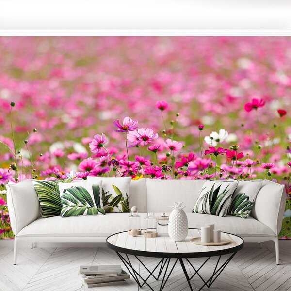 Carta da parati Fiori spaziali 104x70 cm