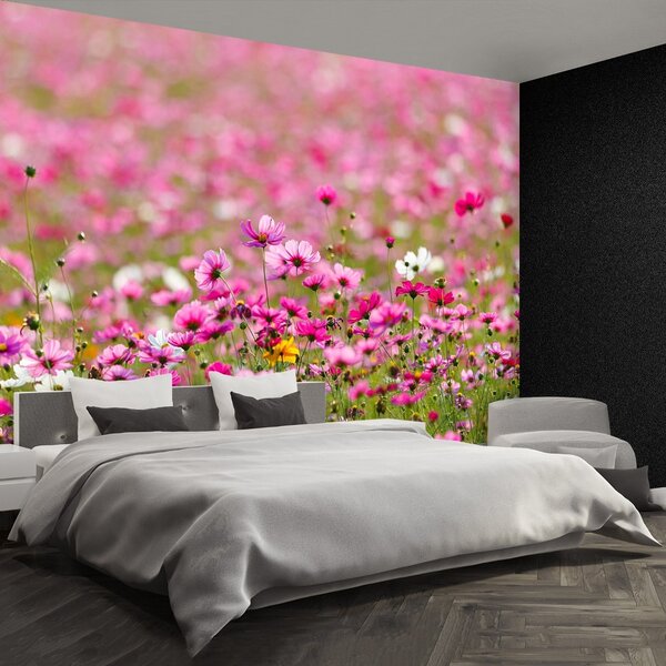 Carta da parati Fiori spaziali 104x70 cm