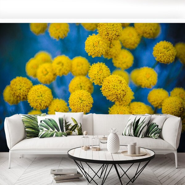 Carta da parati Fiori gialli 104x70 cm