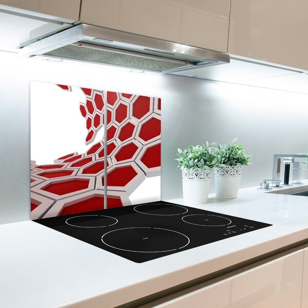 Tagliere in vetro Astrazione 3D 60x52 cm