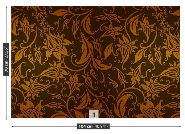 Carta da parati Pattern floreale 104x70 cm