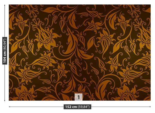 Carta da parati Pattern floreale 104x70 cm