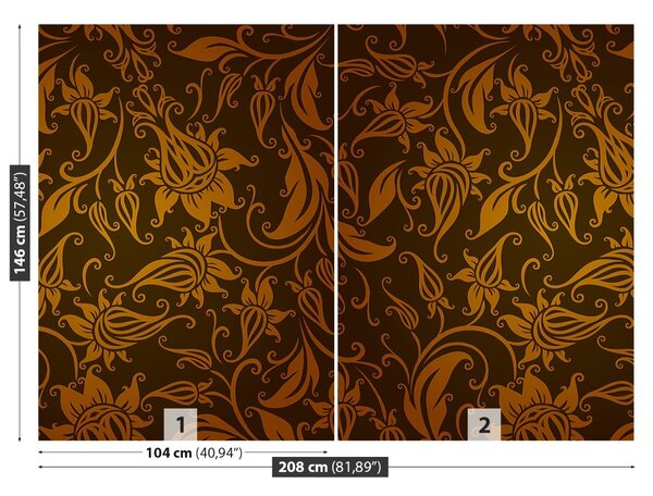 Carta da parati Pattern floreale 104x70 cm