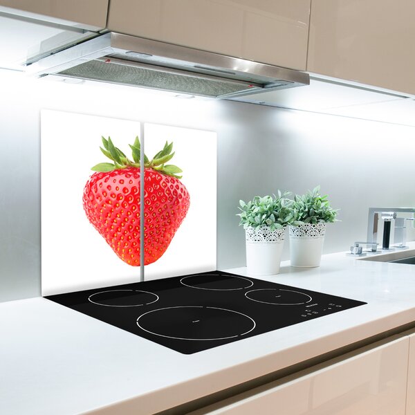 Tagliere in vetro Fragola 60x52 cm