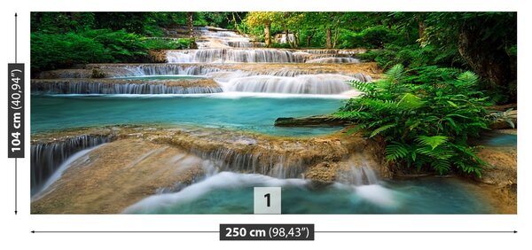 Carta da parati Thailandia cascata 104x70 cm