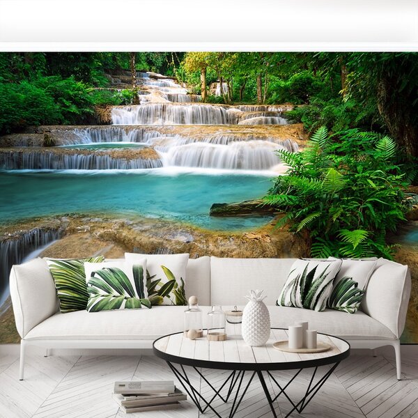 Carta da parati Thailandia cascata 104x70 cm