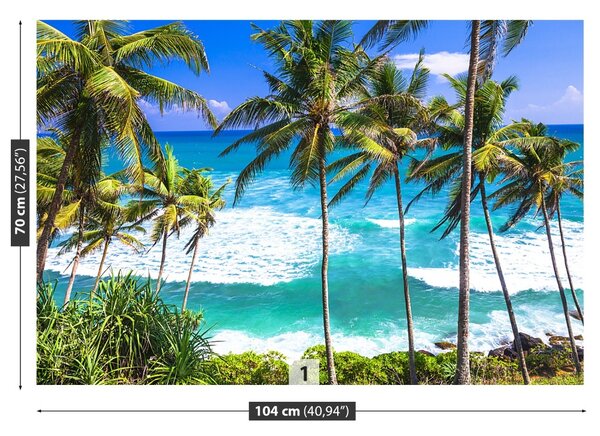 Carta da parati Palm Beach 104x70 cm