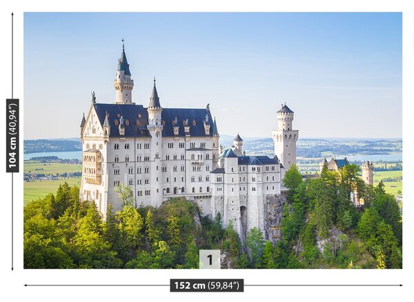 Carta da parati Neuschwanstein 104x70 cm