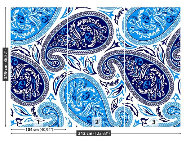 Carta da parati Pattern orientale 104x70 cm