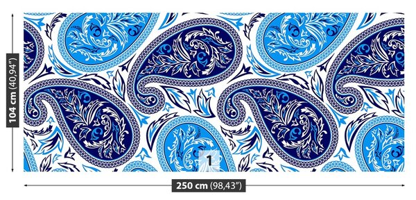 Carta da parati Pattern orientale 104x70 cm