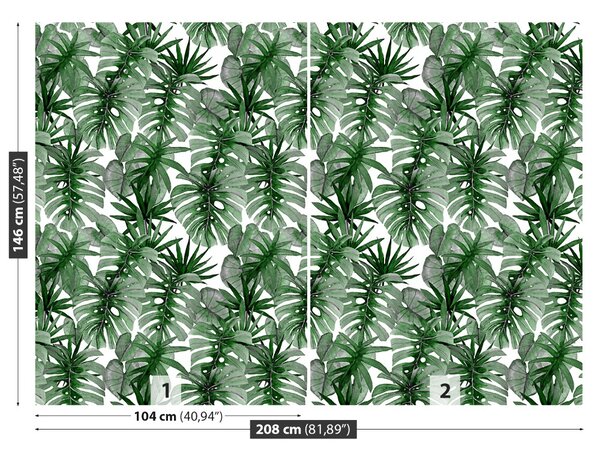 Carta da parati Mostro tropicale 104x70 cm