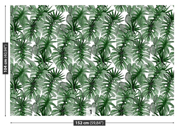Carta da parati Mostro tropicale 104x70 cm