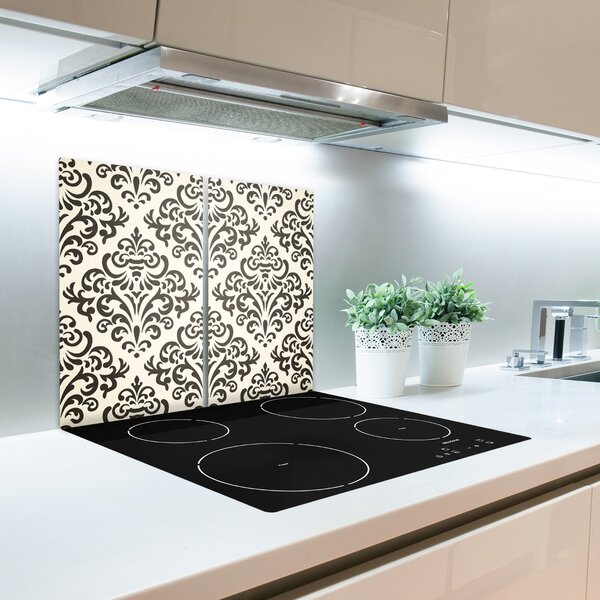 Tagliere in vetro Ornamenti di fondo 60x52 cm