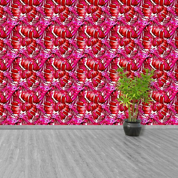 Carta da parati Foglie tropicali 104x70 cm
